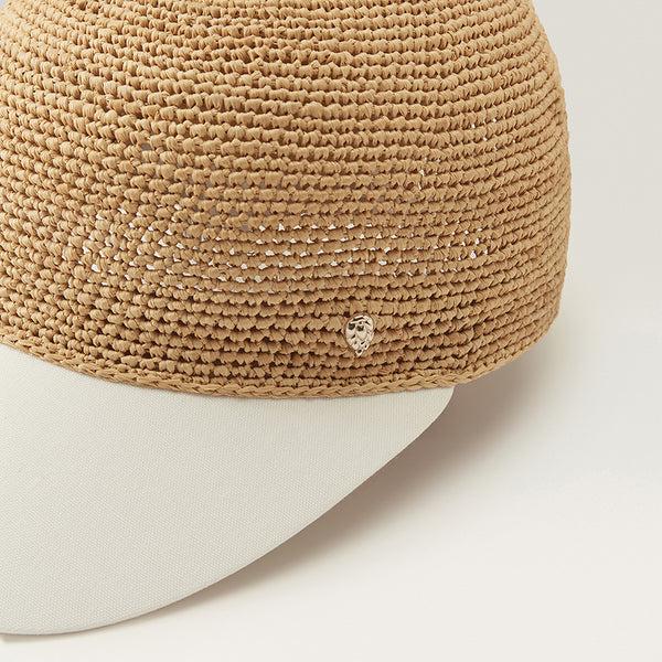 Helen Kaminski Vivette Hat Cap Natural/Off White