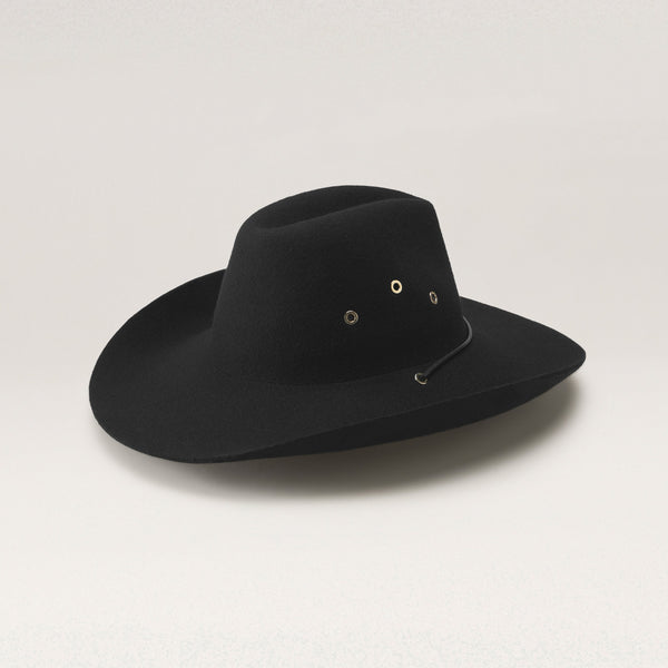 Helen Kaminski Walker Wool Fedora Hat Fedora Black