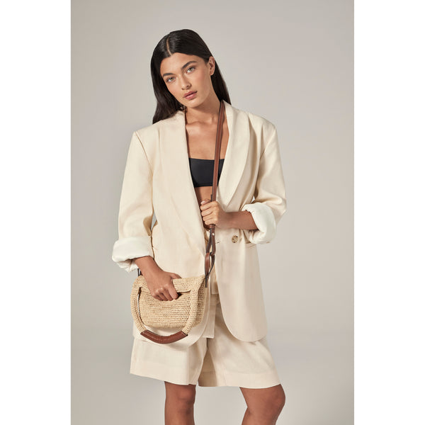 Helen Kaminski Yala Mini Sac Natural/ Cotto