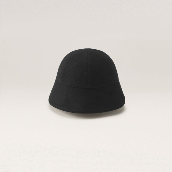 Helen Kaminski Zahara Wool Cloche Hat Cloche Black