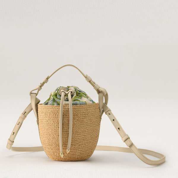 Helen Kaminski HK X Bábbarra Land Bag Bag Basket Natural/Flax