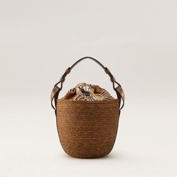 Helen Kaminski HK X Bábbarra Land Bag Bag Basket Nutshell/ Amber