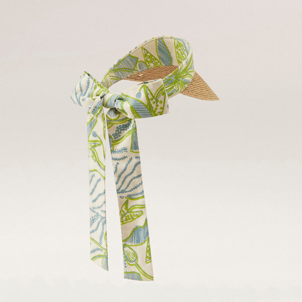 Helen Kaminski HK X Bábbarra Sea Visor Hat Visor Natural/Flax