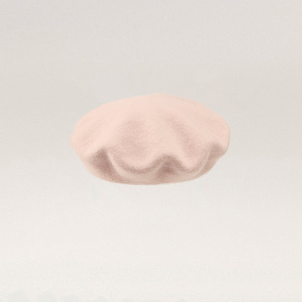 Helen Kaminski Issy Rollable Wool Beret Hat Beret Mauve