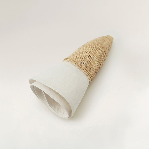 Helen Kaminski Kalola Hat Medium Brim Natural/Off White