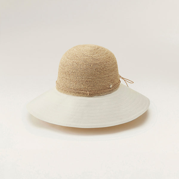 helen kaminski Kalola Hat Medium Brim Natural/Off White