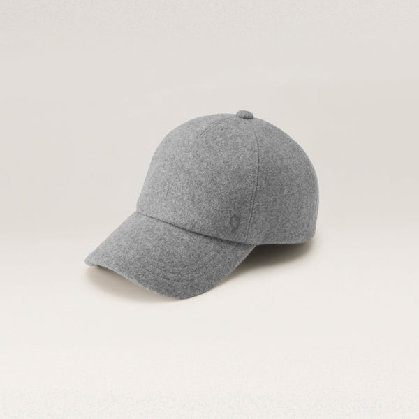 helen kaminski Ledger Wool Cap Hat Cap Light Grey Melange