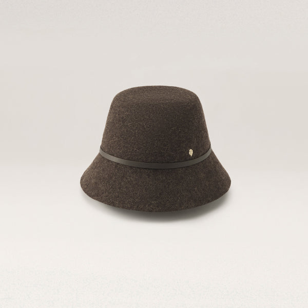 helen kaminski Liv Wool Bucket Hat Bucket Chocolate