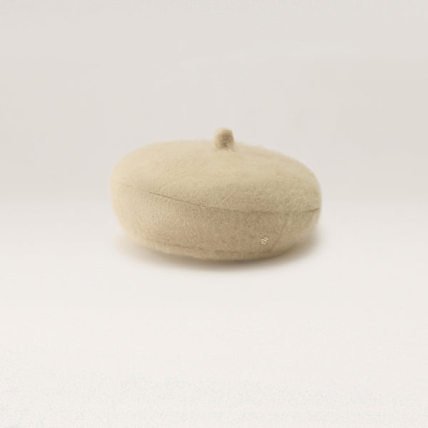 helen kaminski Louella Mohair Blend Beret Hat Beret Wheat