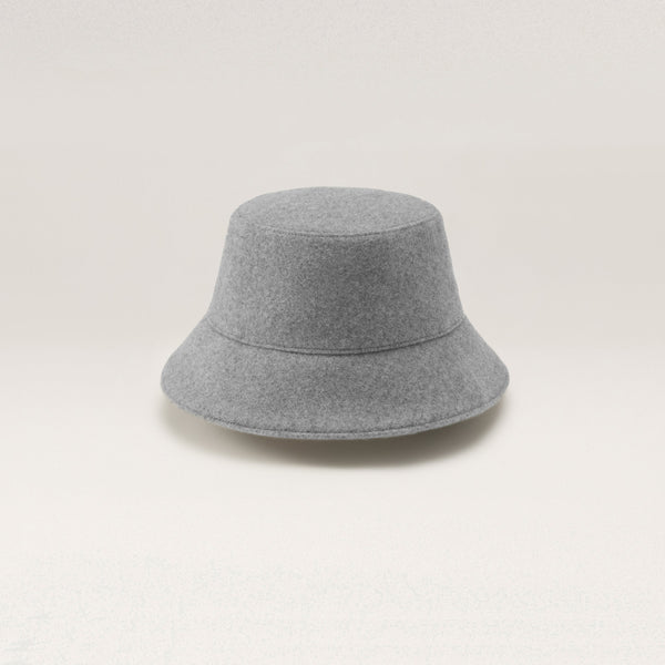 Helen Kaminski Milton Wool Bucket Hat Bucket Light Grey Melange