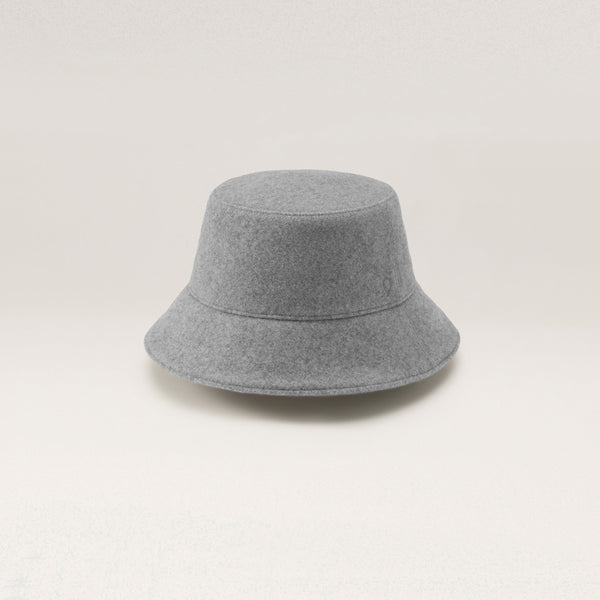 helen kaminski Milton Wool Bucket Hat Bucket Light Grey Melange