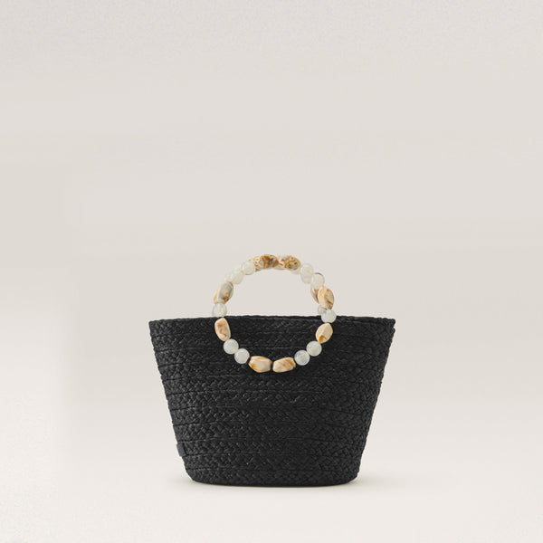 helen kaminski Nacre Basket Bag Basket Charcoal/Natural