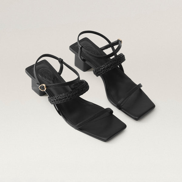 Helen Kaminski Naiad Heel Shoes Heels Charcoal/Black