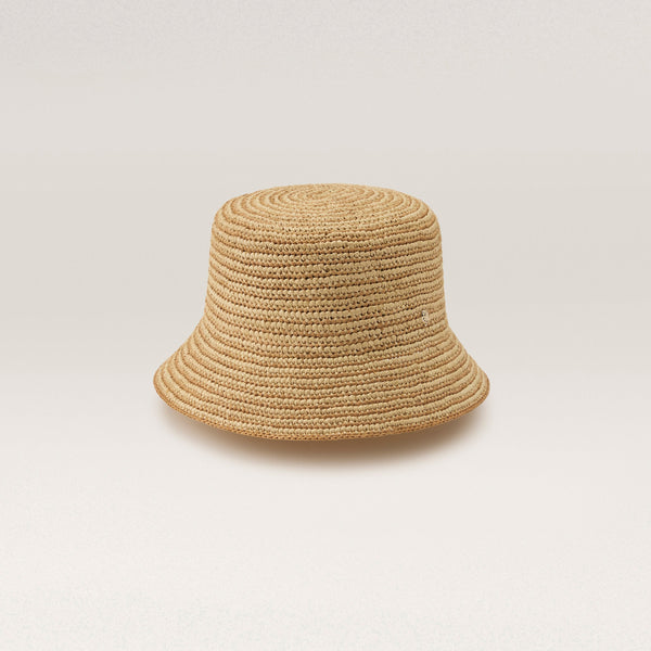 helen kaminski Nala Hat Bucket Natural/ Golden Harvest