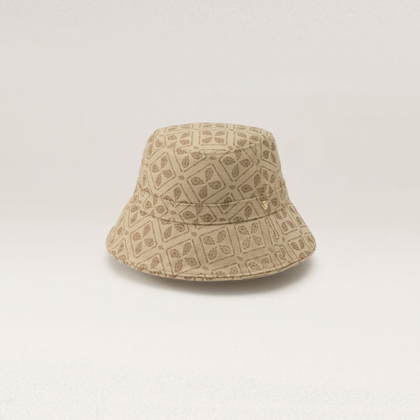 helen kaminski Percy Jacquard Bucket Hat Bucket Jacquard Latte