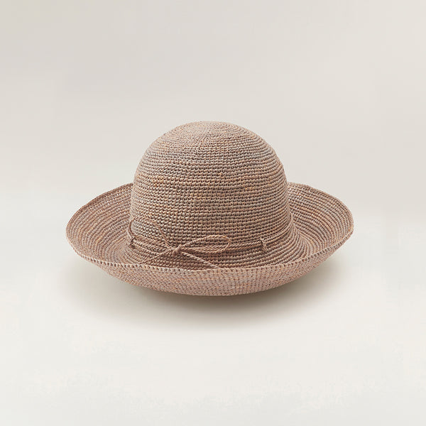 Helen Kaminski Provence 10 Hat Turn Up Brim Eclipse Melange