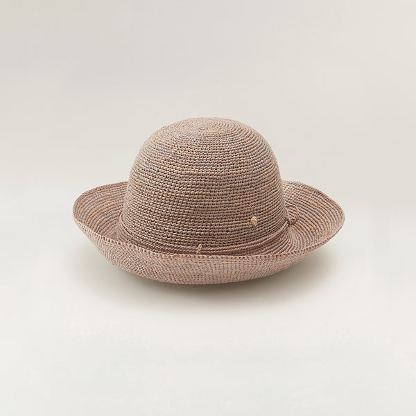 helen kaminski Provence 10 Hat Turn Up Brim Eclipse Melange