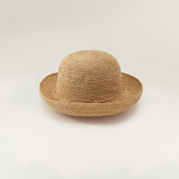 helen kaminski Provence 10 Hat Turn Up Brim Natural