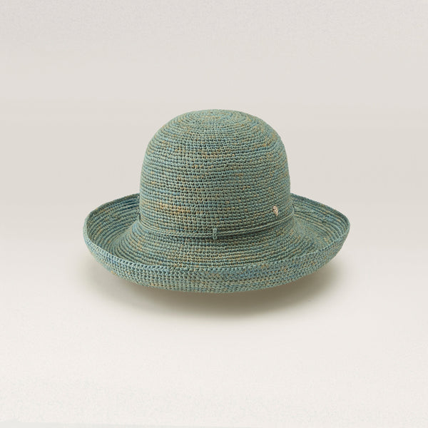 helen kaminski Provence 10 Hat Turn Up Brim Seaglass