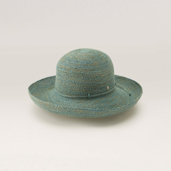 helen kaminski Provence 12 Hat Turn Up Brim Seaglass