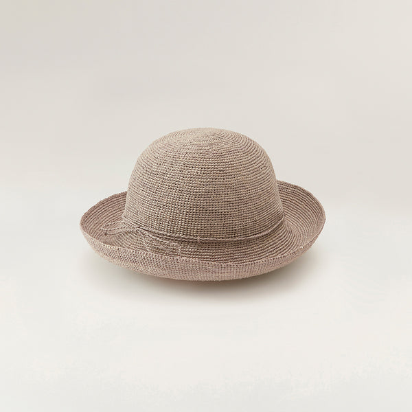 Helen Kaminski Provence 8 Hat Turn Up Brim Eclipse Melange