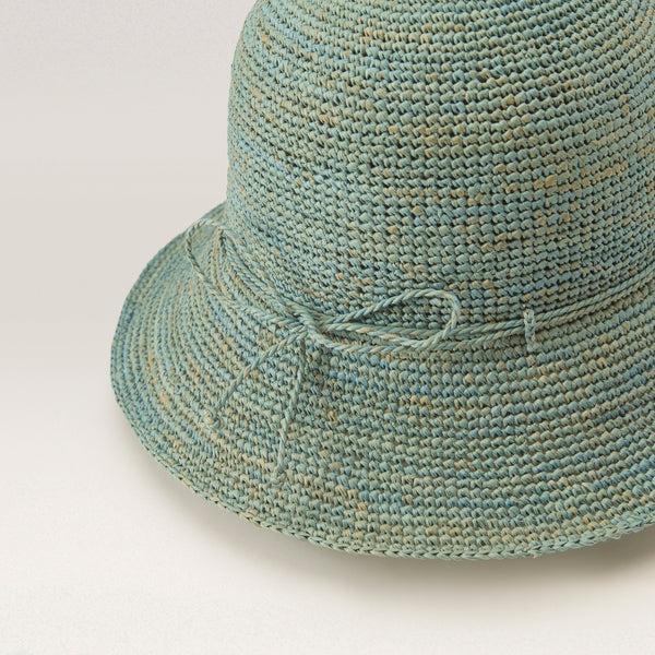 Helen Kaminski Provence 8 Hat Turn Up Brim Seaglass