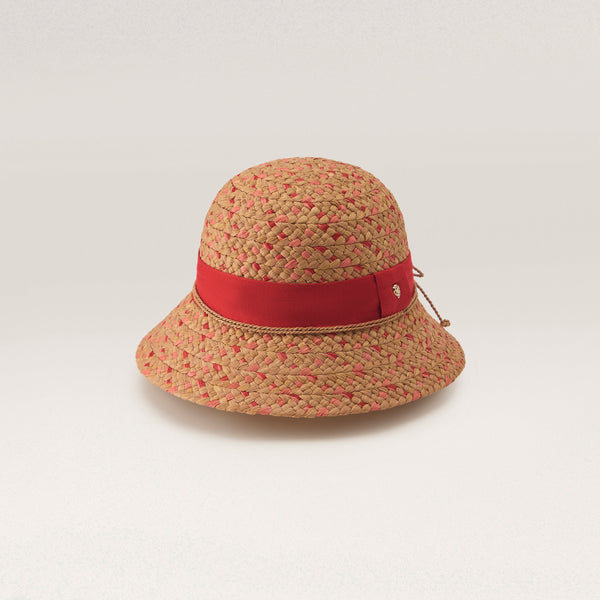 helen kaminski Rebecca Hat Cloche Nougat/ Tropical/ Tropical