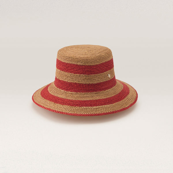 helen kaminski Tama Hat Medium Brim Nougat/ Tropical