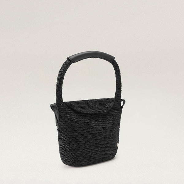 Helen Kaminski Yala Mini Sac Bag Mini Tote Charcoal/Black