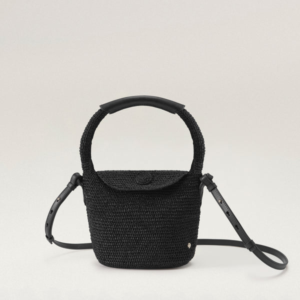 Helen Kaminski Yala Mini Sac Bag Mini Tote Charcoal/Black