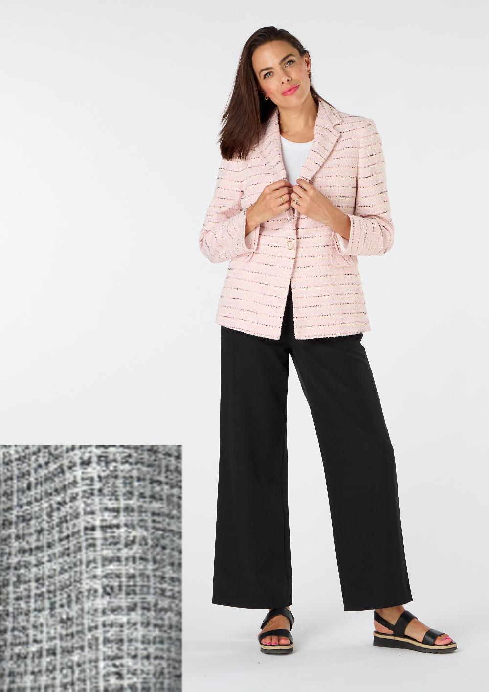 Helene Berman Jolena Blazer With Sparkle Thread - Size XS S M L