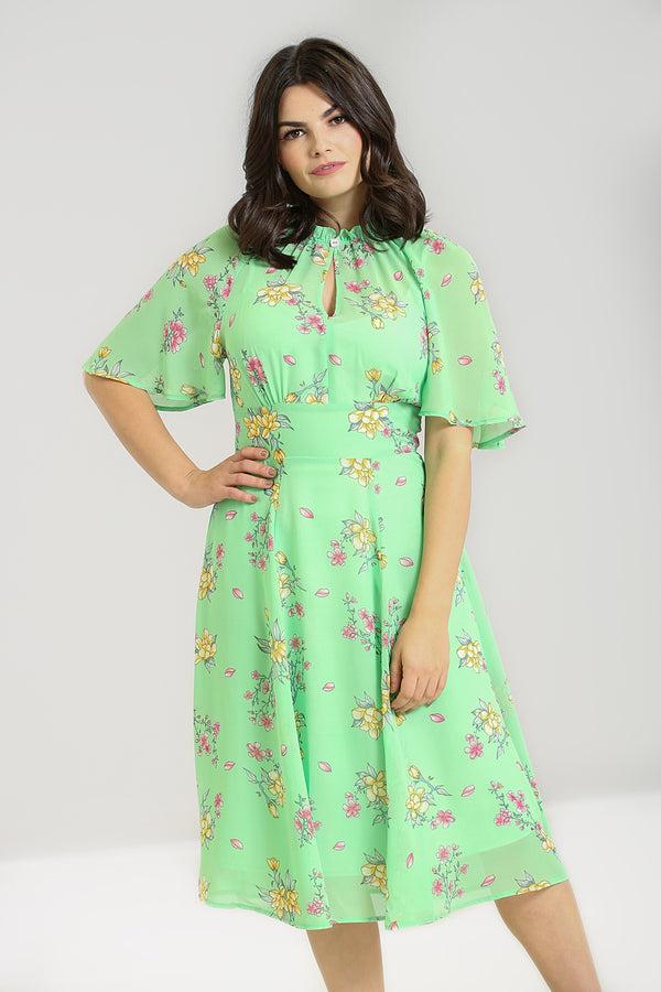Hell Bunny Adelina Dress Mint