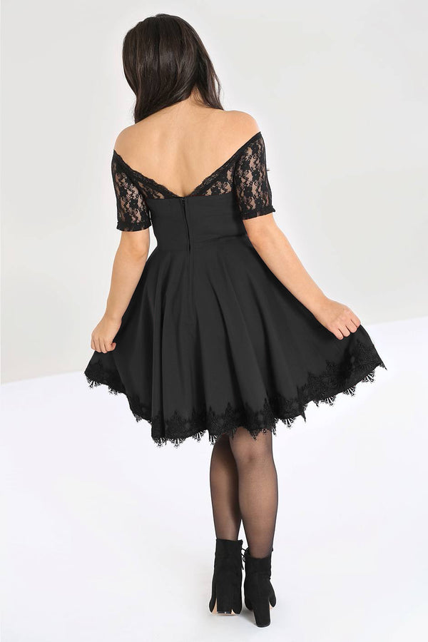 Hell Bunny Amara Mini Dress Black