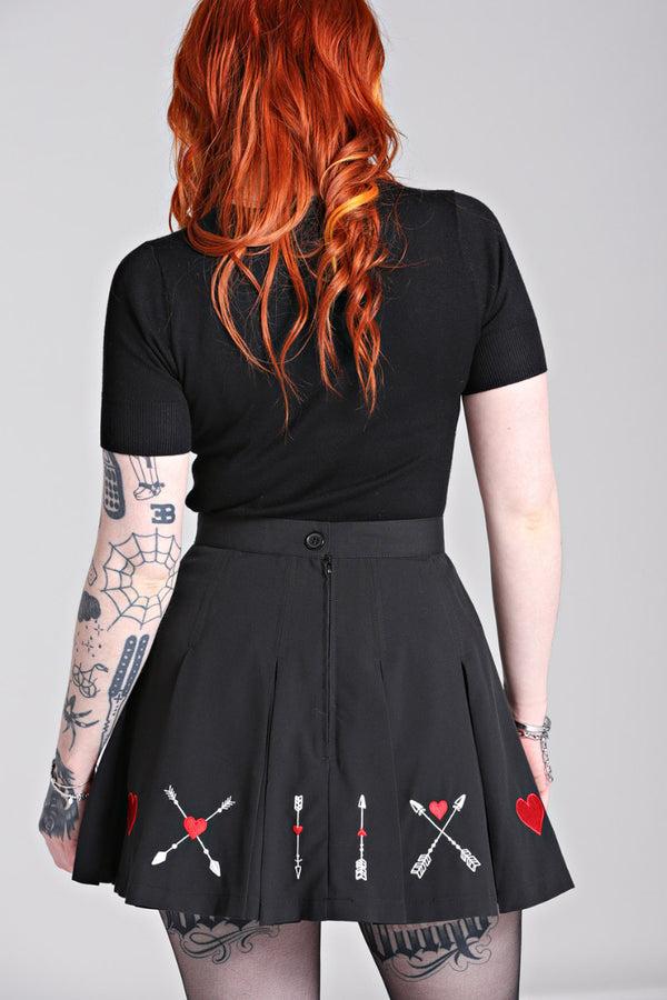 Hell Bunny Amy Skirt Black