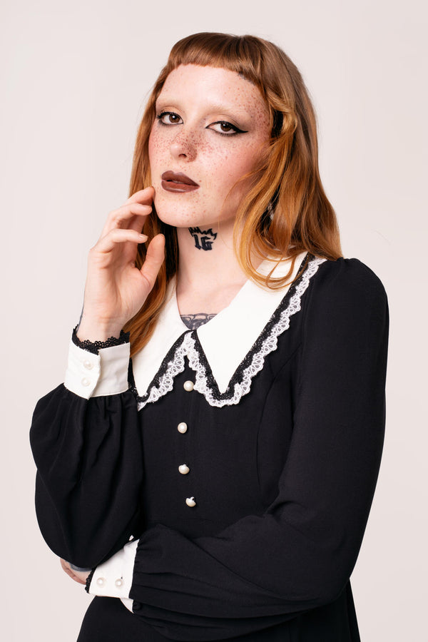 Hell Bunny Anastasia Dress Black