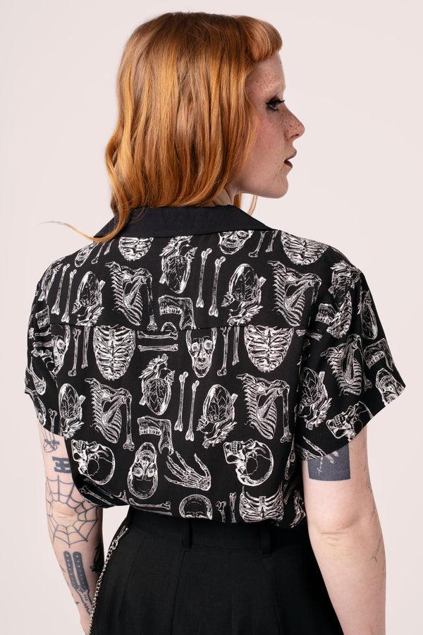 Hell Bunny Anatomy Shirt Black
