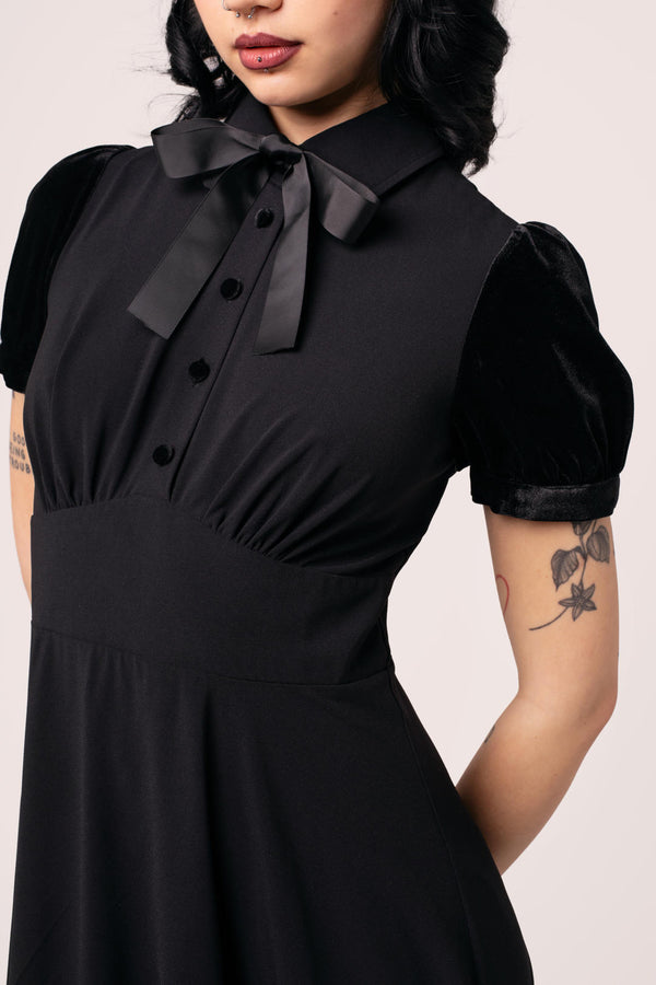Hell Bunny Andrea Dress Black