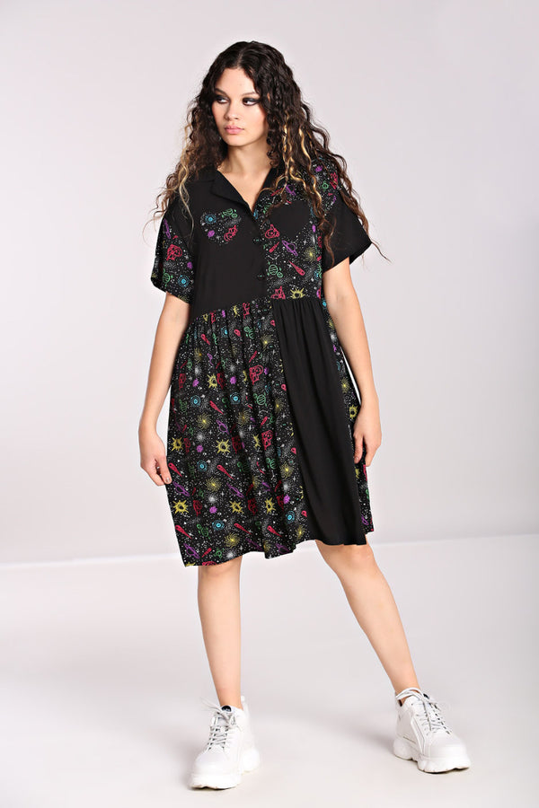 hell bunny Andromeda Dress Black