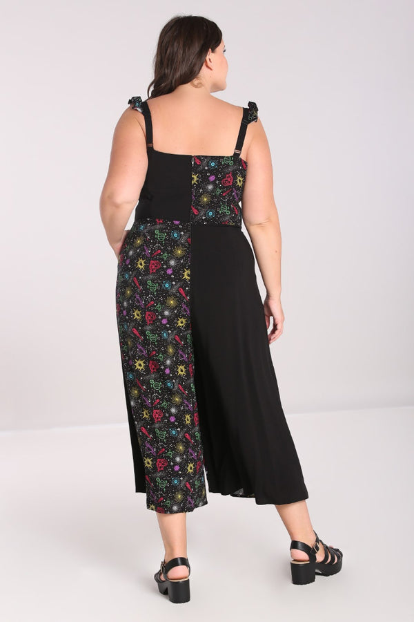 Hell Bunny Andromeda Jumpsuit Black