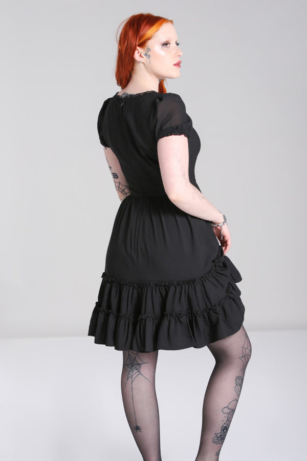 Hell Bunny Annette Dress Black