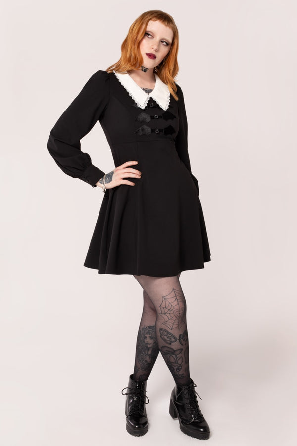 Hell Bunny Batilda Dress Black