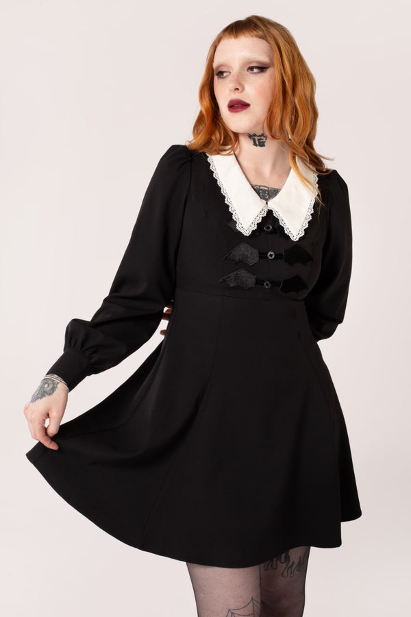 hell bunny Batilda Dress Black