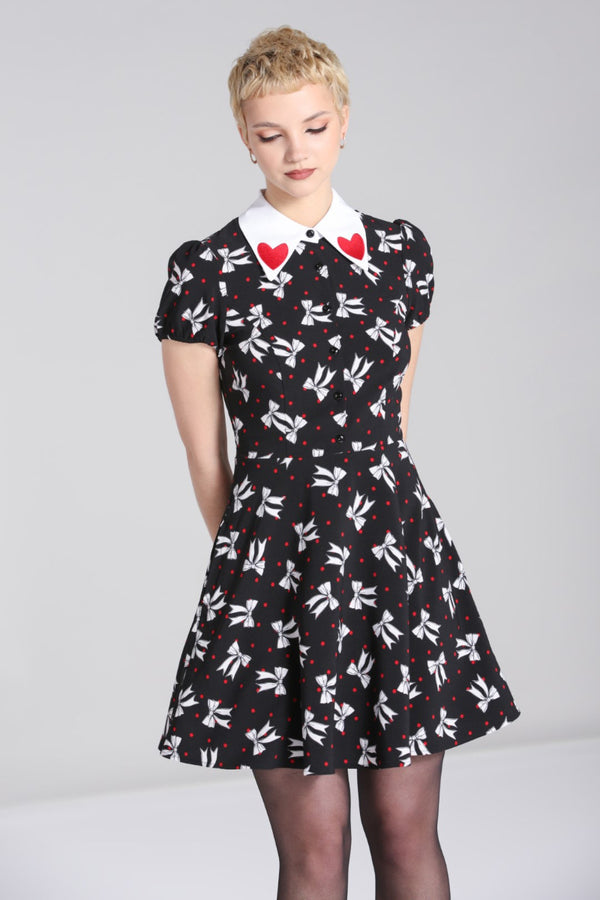 hell bunny Bobbie Mini Dress Black