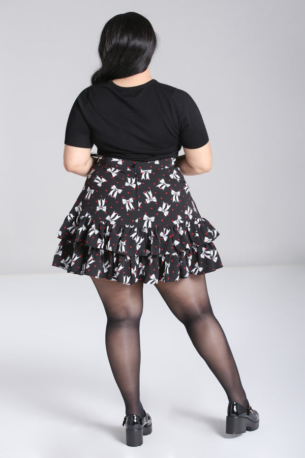 Hell Bunny Bobbie Skirt Black