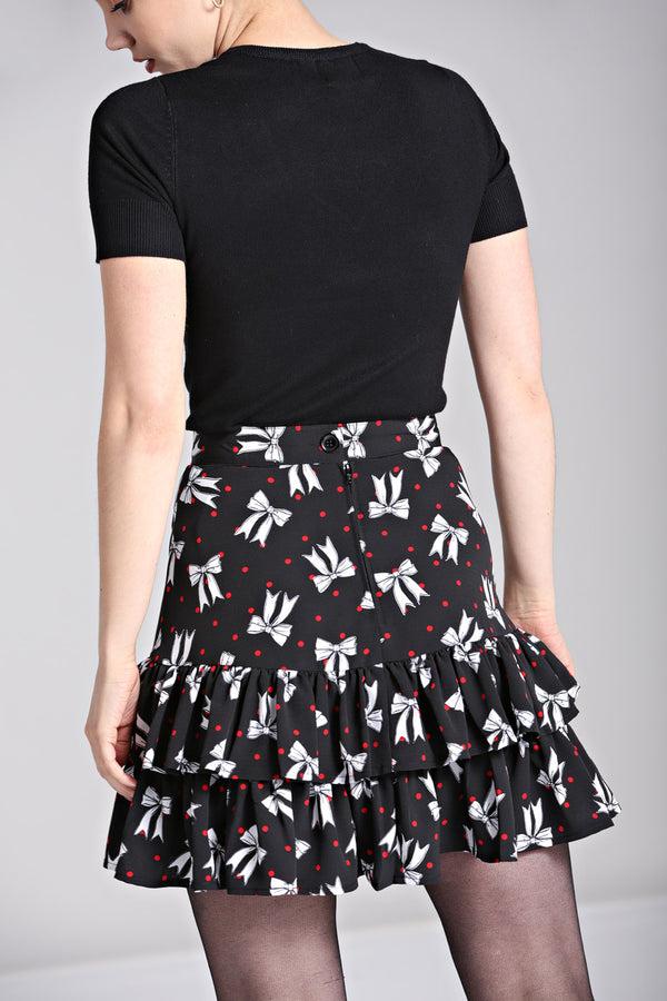Hell Bunny Bobbie Skirt Black