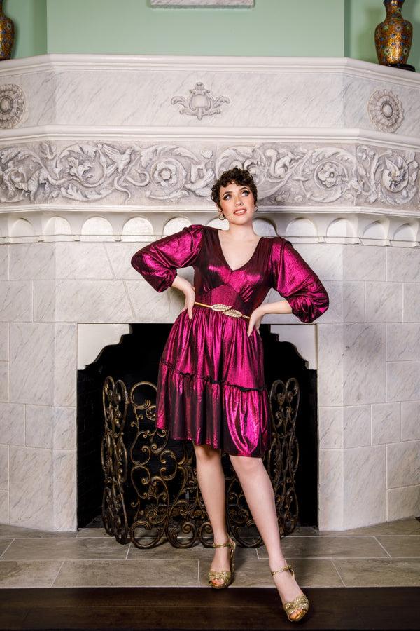 Hell Bunny Boogie Night Dress Red