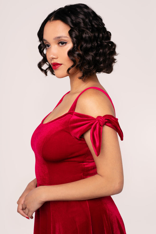 Hell Bunny Carrie Dress Red