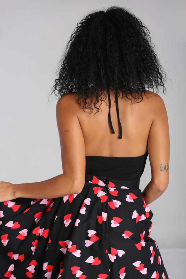 Hell Bunny Cheryl Top Black Black