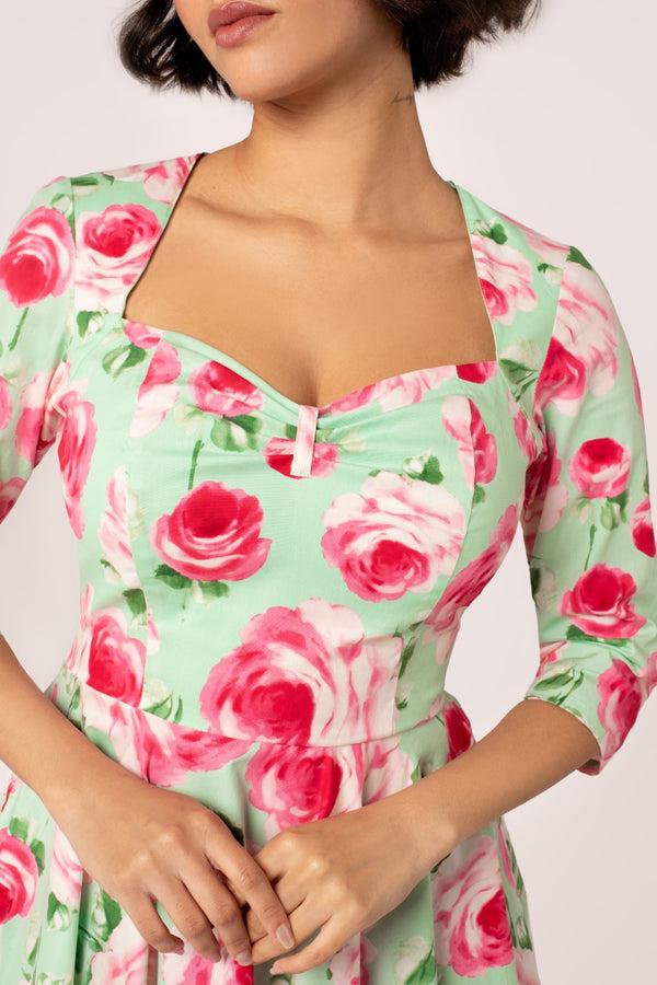 Hell Bunny Claire Dress Mint