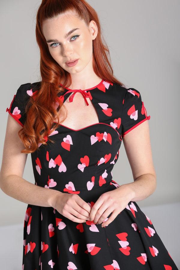 Hell Bunny Confetti Dress Black
